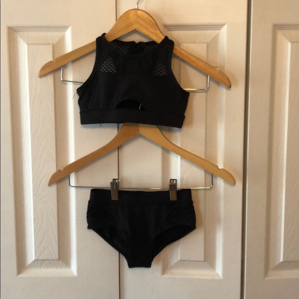 Black dance set